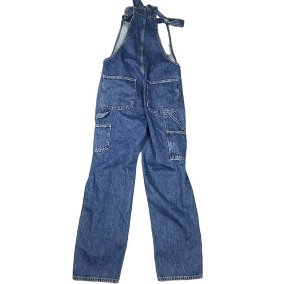 Aritzia Blue Denim Women's Overalls - Picture 11 of 16